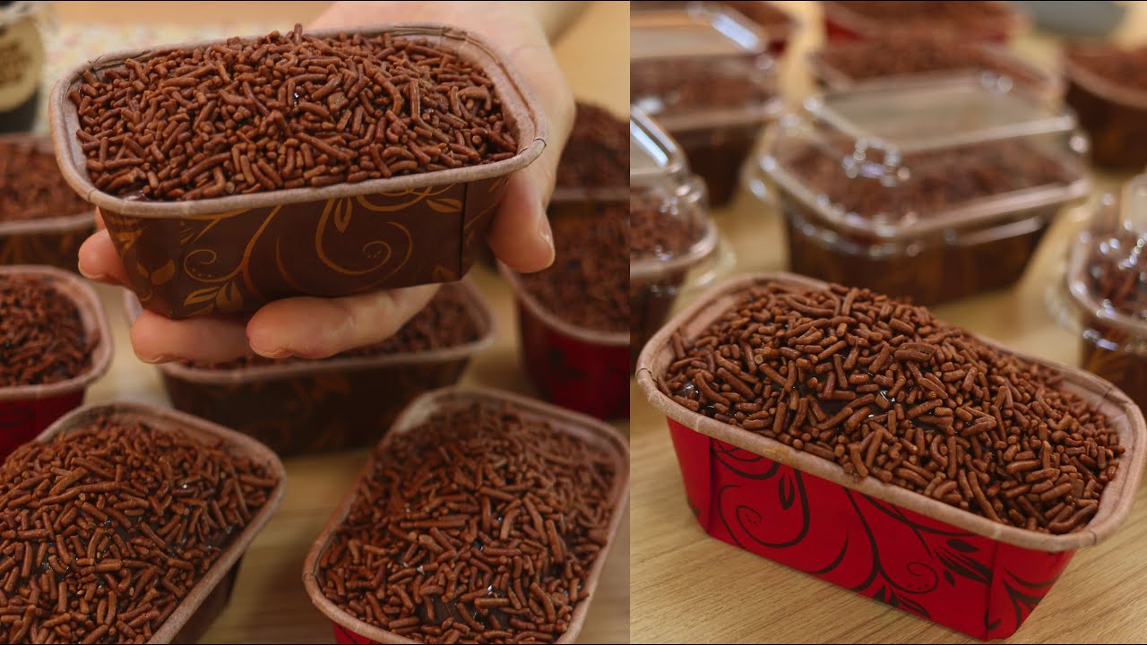 BOLINHO TIPO ANA MARIA COM GOTAS E RECHEIO CREMOSO DE BRIGADEIRO -FAÇA E VENDA- DIKA DA NAKA