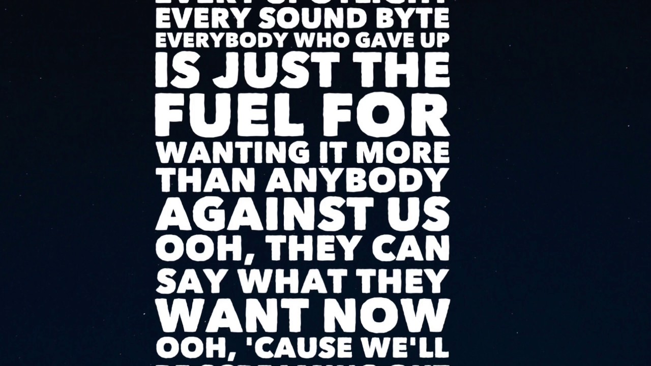 The Score - Unstoppable [ Lyrics ] - YouTube