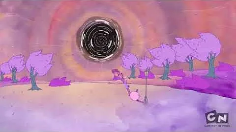Mordecai and Rigby Black Hole Scene
