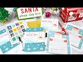 Letters To Santa Printables &amp; Stamps: Easy Cricut Crafts #shorts | Abbi Kirsten Collections