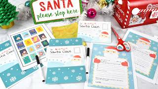 Letters To Santa Printables & Stamps: Easy Cricut Crafts #shorts | Abbi Kirsten Collections Letters To Santa Printables & Stamps: Easy Cricut Crafts #shorts | Abbi Kirsten Collections