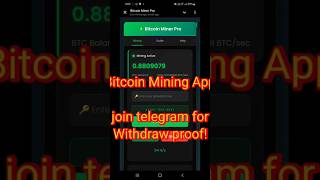 Bitcoin Mining App 2026 ⚡ Withdraw Proof