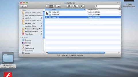 T Apple Tutorial Revealing SubFolders And Contents