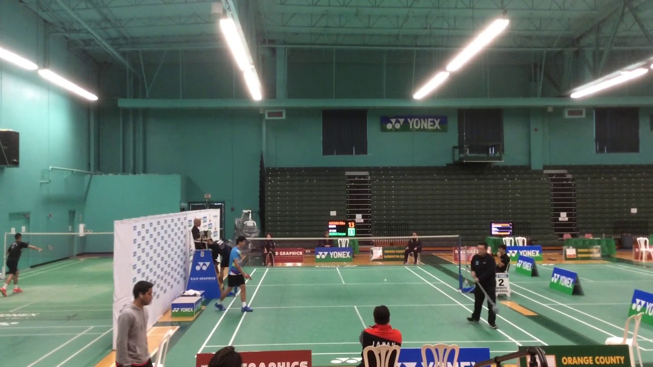 2019 BWF US Challenge Imran Wadia (CA) vs Riku Hatano (JPN)