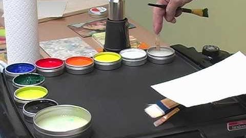 How-To: Create A Glaze Color From Hot Cakes Encaustic Paints