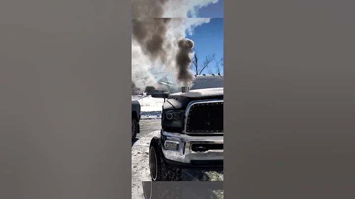 BRUTAL 4TH GEN CUMMINS COLD START! 🥶 -5°F