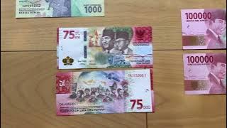 3 FULL-SETS OF INDONESIAN RUPIAH BANKNOTES