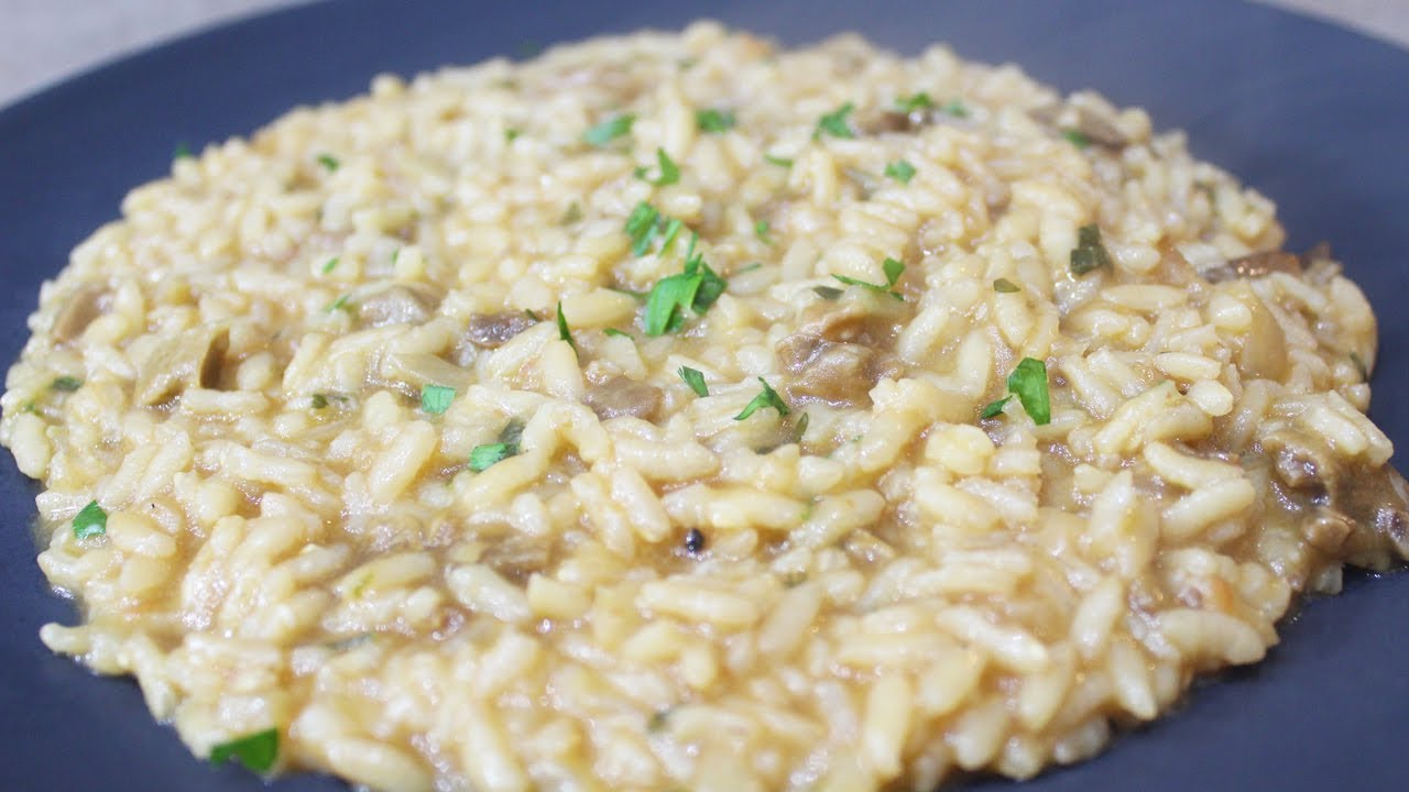 RISOTTO AI PORCINI SECCHI FoodVlogger YouTube