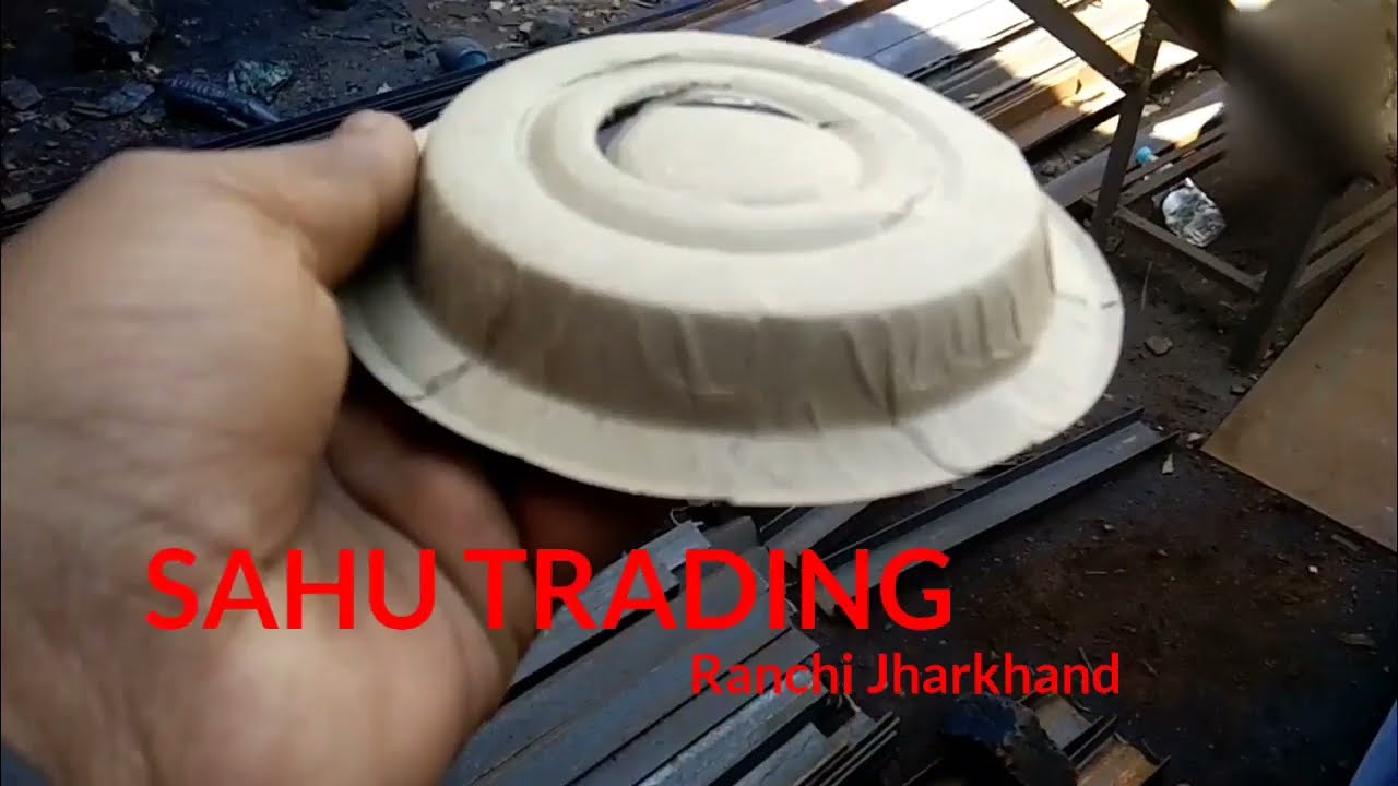 Paper plate ki die ko kaise banaye ya thik kare 7004461328