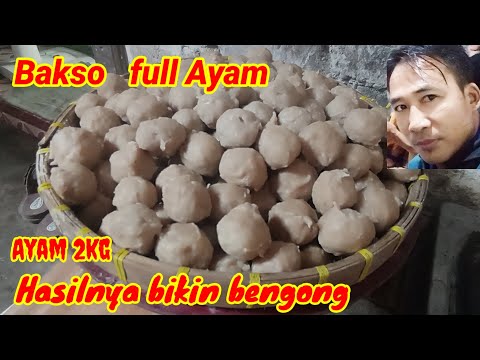 Resep Bakso Full Ayam