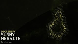Speed Art | Sunny Website (OddFuture STYLE!) | Decrenify