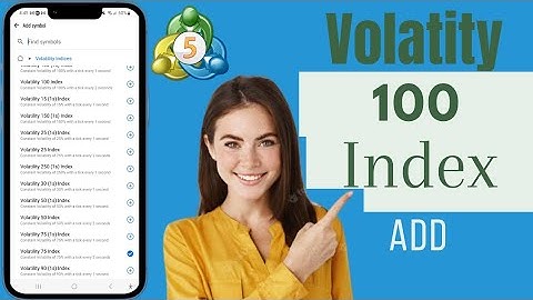 How To Add Volatility 100 Index On MT5 | Add Volatility Index On MT5 