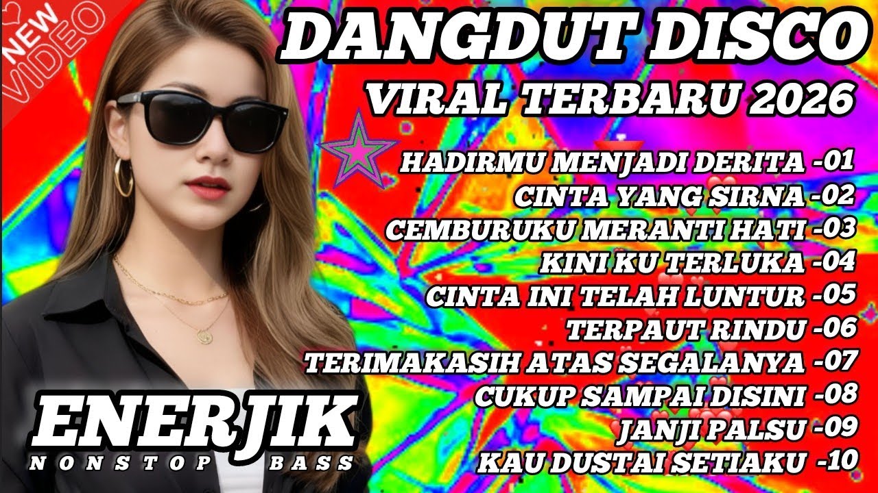 🔥Dangdut disco viral tiktok terbaru 2026// hadirmu menjadi derita 💔 slow bass enerjik teman santai 