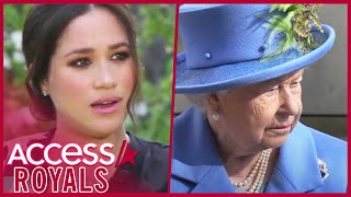 The Queen Reacts To Meghan Markle \& Prince Harry’s Oprah Interview