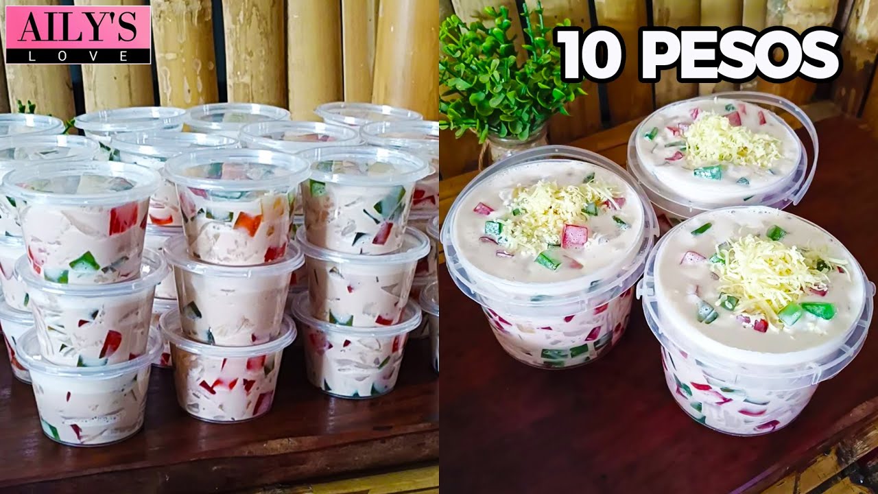 TRENDING AT DINUDUMOG MABENTANG DESSERT PATOK NA PANGNEGOSYO - JELLY FRUIT SALAD