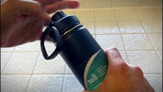 Download lagu Takeya Insulated Stainless Steel Water Bottle With Spout Lid, 18 oz, Midnight Blue