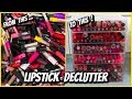 DECLUTTERING MY LIPSTICKS! | MAKEMEUPMISSA