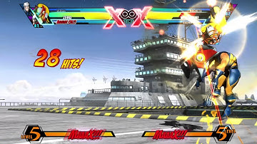 UMvC3 (PS4) - Zero/Vergil/Dante Lightning Loop Combo