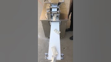 Automatic customized dough skin maker dumpling wrapper making machine