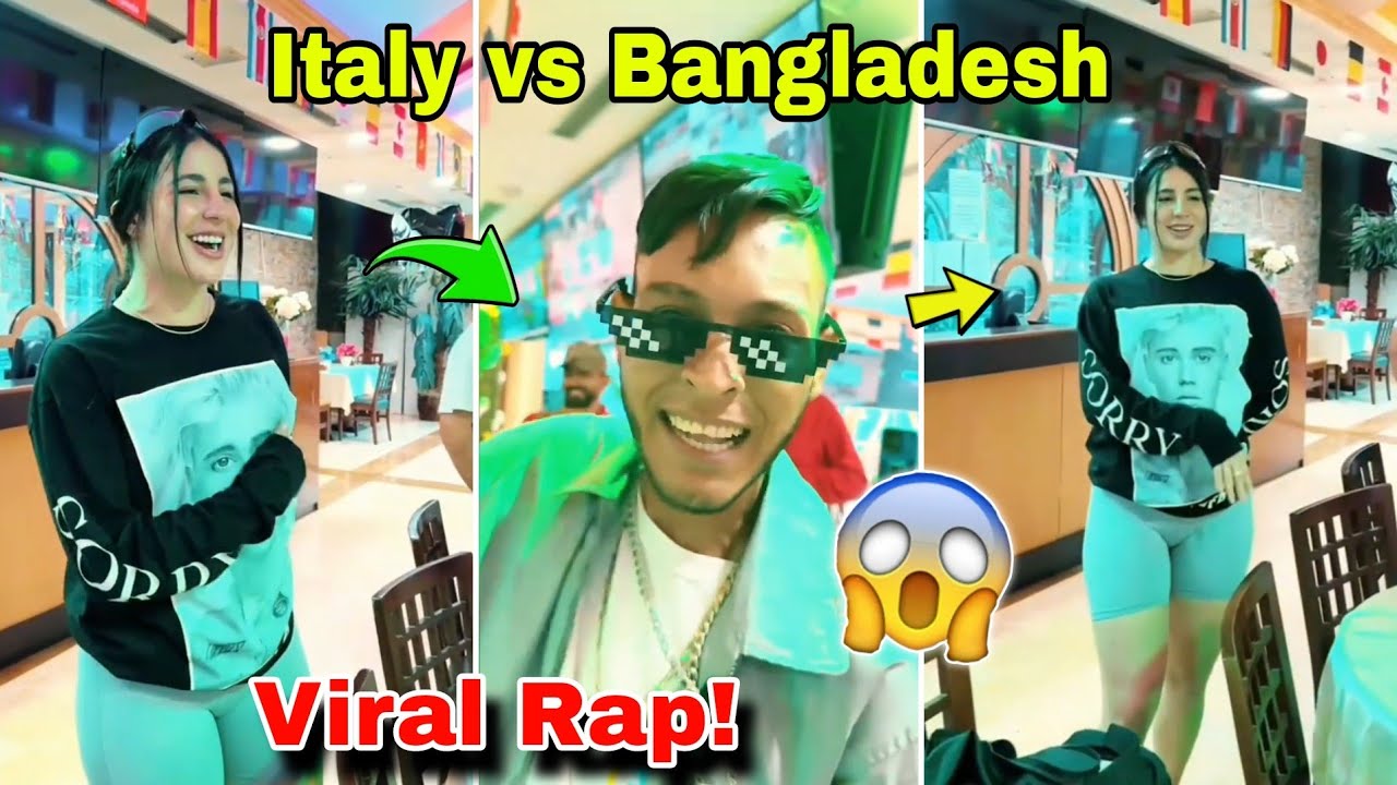 Bangladesh VS Italy Viral Rap Song Full Video #viralrap #dance - YouTube