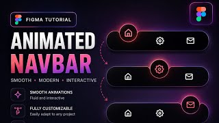 Animated Floating Navbar 🔥#figma #designinspiration #design