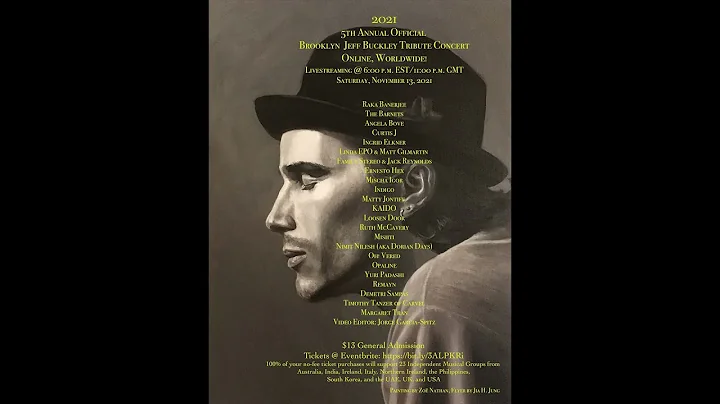2021 Brooklyn Jeff Buckley Tribute Concert Livestr...
