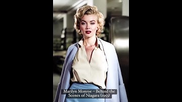 Thumbnail of Marilyn Monroe – Behind the Scenes of Niagara (1953)