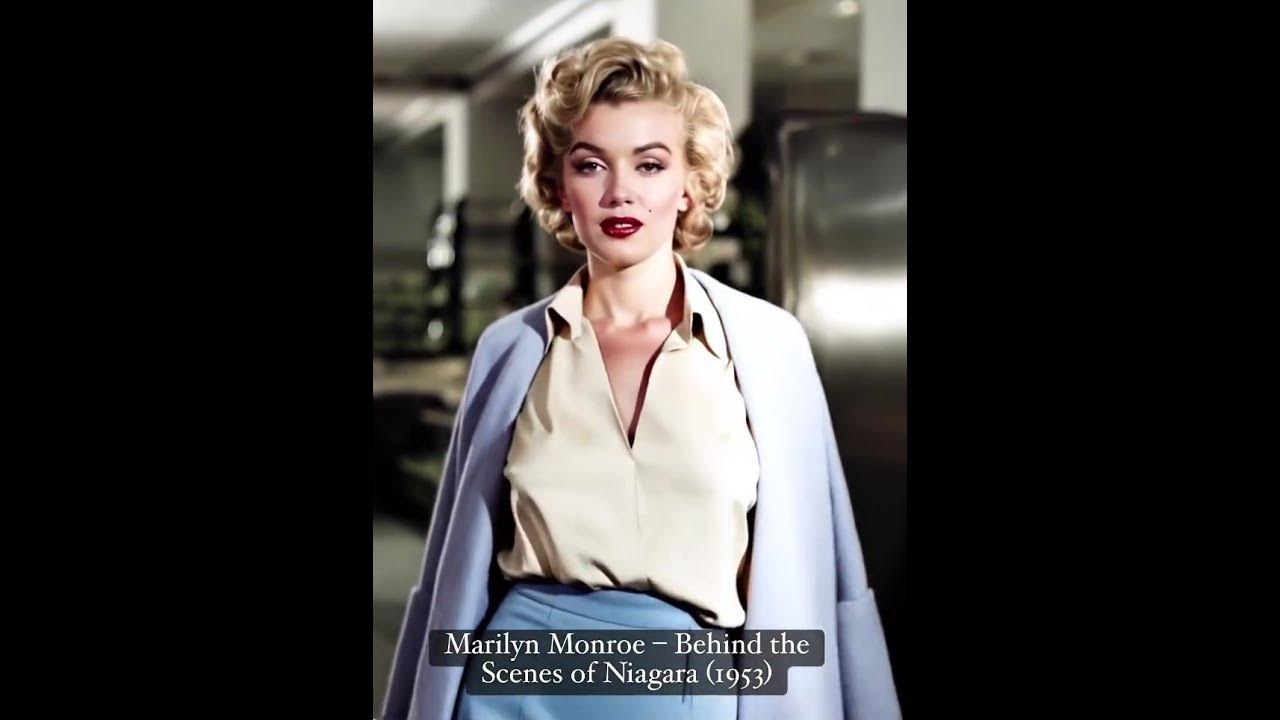Marilyn Monroe – Behind the Scenes of Niagara (1953)