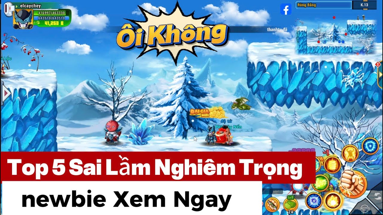Ngọc Rồng Awaken - Top 5 Sai Lầm Nên Tránh