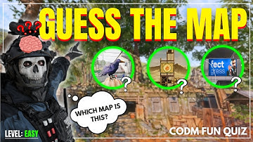 This CODM Map Quiz Broke My Brain 😭🧠 - 99% Can’t Guess All! | Call of Duty®: Mobile | RMX Playz