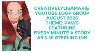 #youtubecollabloopgroup Theme: Paws @EVERYMINUTEASTORY Hello Kitty | A5 & N1 @SterlingInk