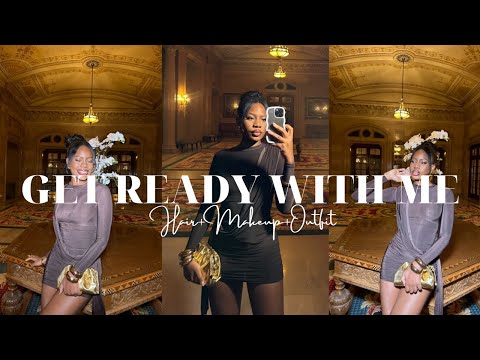 Chatty get ready with me!! + Hair, Makeup & Outfit.