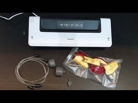 Silvercrest Bag Vacuum Sealer SV 125 B2 Unboxing Testing