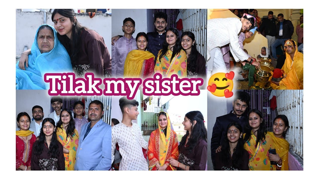 Vlog -136 Sonali di ka tilak 😱 mere ghar ki🏡 pehli shaddi 💕💖#trending #wedding🥳
