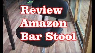Walnut Bentwood Adjustable Height Bar Stool - Review & Building Tips