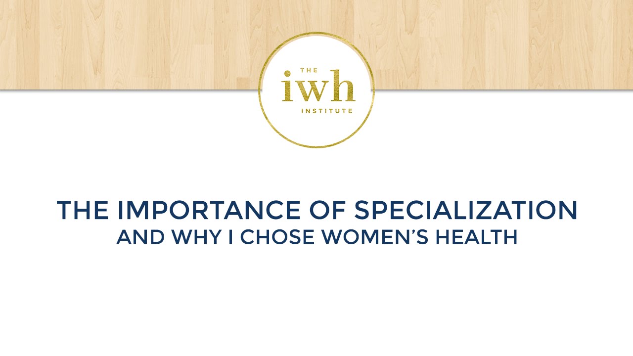 What is the difference between your specialization and your niche market?