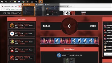 SALTY KID LOSES HIS ENTIRE INVENTORY GAMBLING rustypot.com
