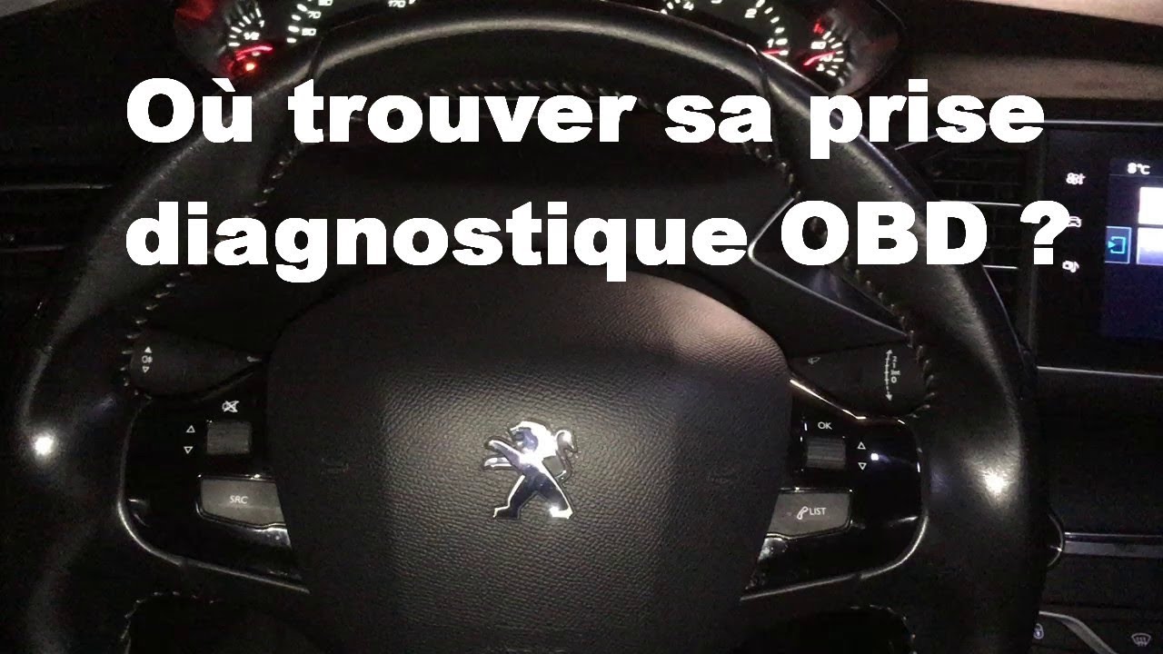 Prise OBD2 dans les Peugeot 308 (2007 - 2013) - Trouvez votre connecteur !