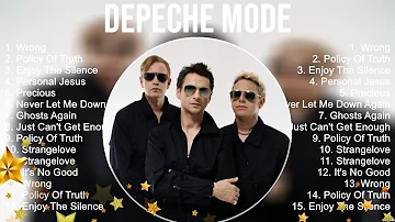 Depeche Mode Greatest Hits Full Album ~ Top Songs of the Depeche Mode