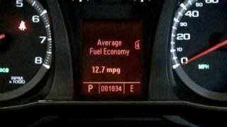 2010 GMC Terrain Instrument Cluster MPG Hack