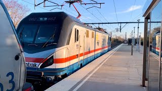 Thumbnail AMTK 662 (Phase III ACS-64) Leads Northeast Regional 179 @ Route 128 | 4/28/2022