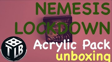 Nemesis Lockdown Acrylic Pack: Unboxing & Part Replace
