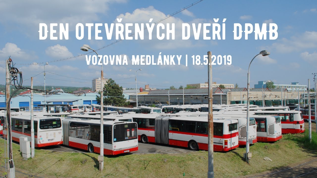 [Brno] Den otevřených dveří DPMB 2019 | Vozovna Medlánky