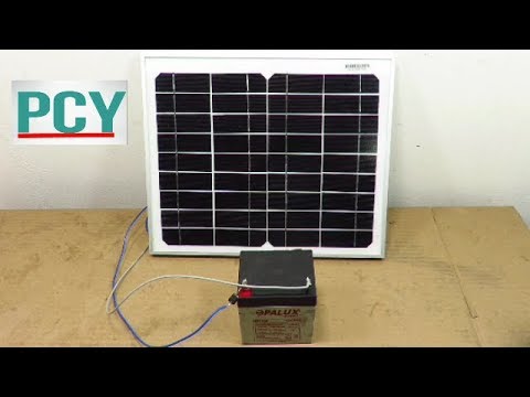 Vídeo: Puc connectar un panell solar directament a una bateria?