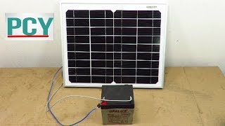 como conectar un panel solar a una batería sin regulador