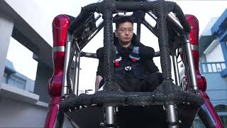 worlds first production-ready manned giant mecha