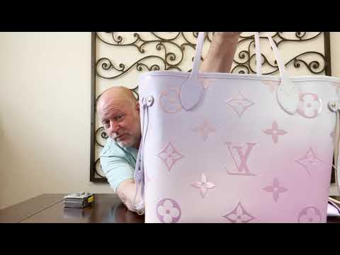 Louis Vuitton Neverfull MM Sunrise Pastel. Master Authentication 