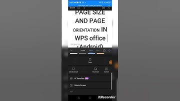 Quick WPS Page Setup Tutorial Mobile #shorts #wpsoffice #pagesetup #documentediting #android #mobile