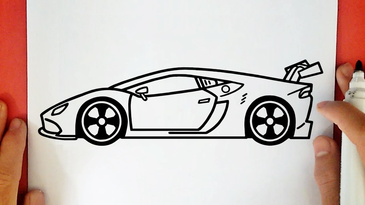 Arriba 35+ imagen lamborghini dibujos de carros