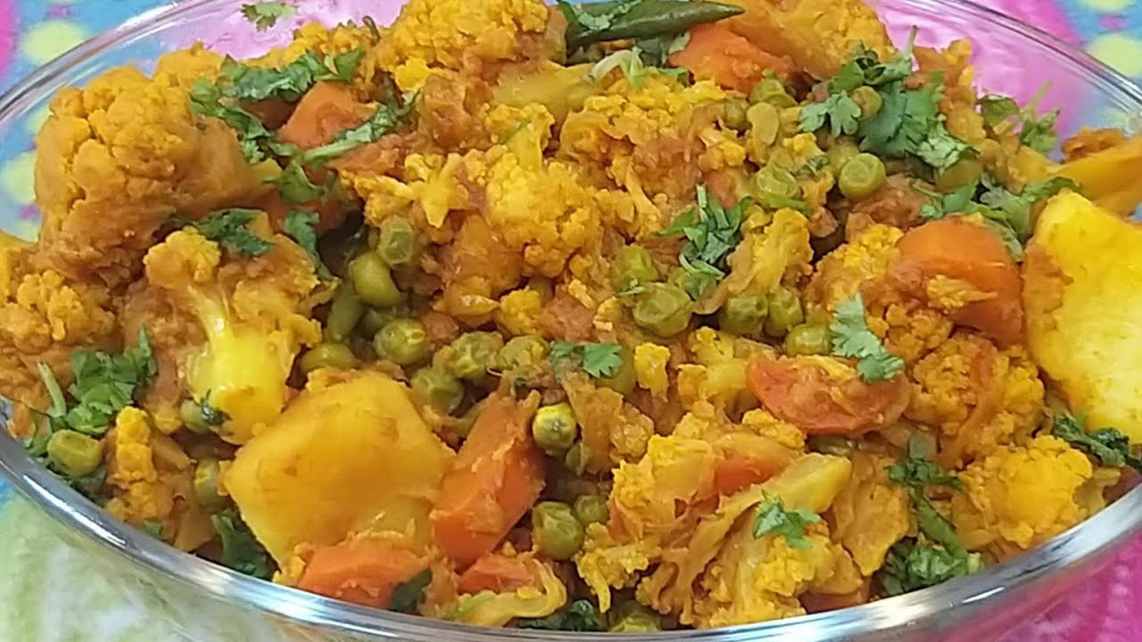 Mix Vegetables Sabji by Healthy Style Recipes - YouTube